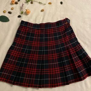 AMERICAN APPAREL PLAID MINI SKIRT